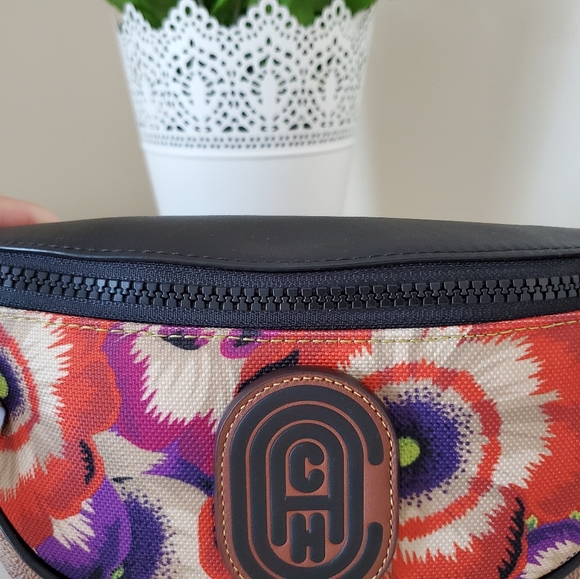 Coach Mini Rivington Belt Bag in Signature Canvas - Picture 10 of 15